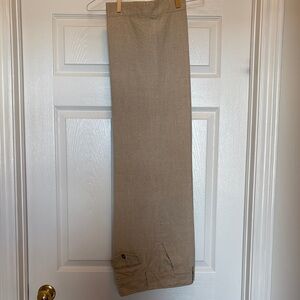 Michael Kors Women's Tan Wide-Leg Trousers